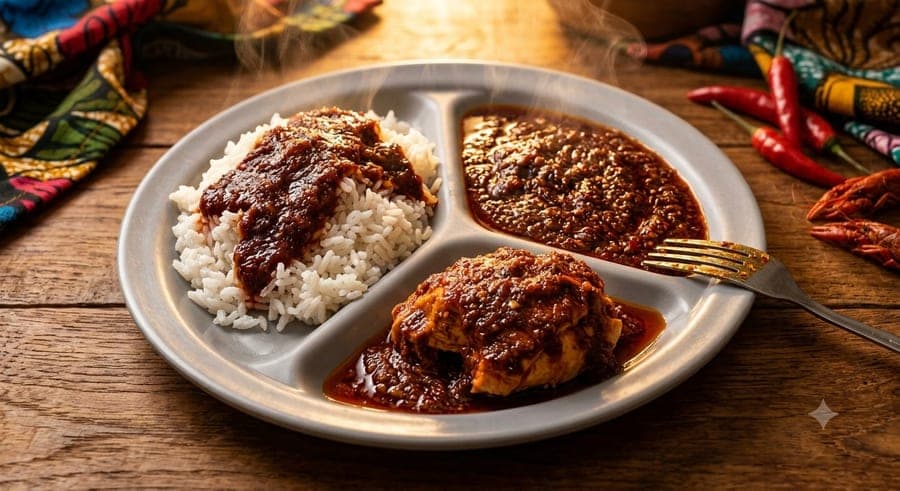 Froches Pepper Sauce, warm and vivid