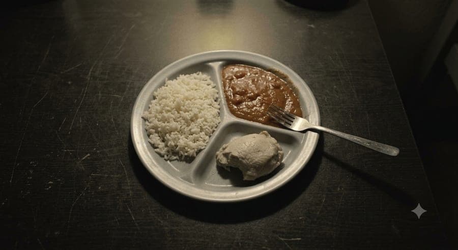 Full plate, unappetizing